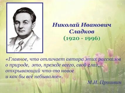 Н сладков 1 класс