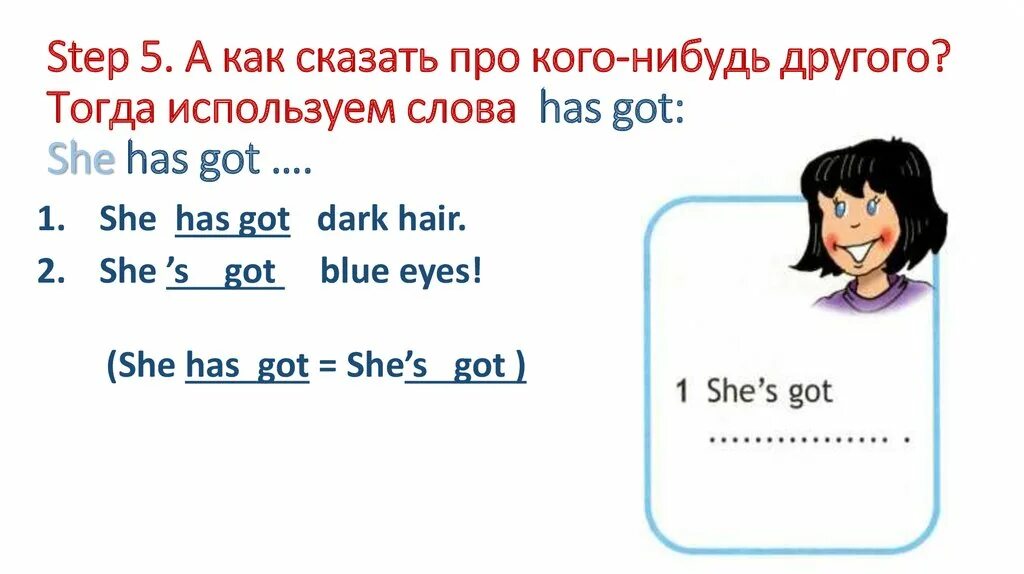 She s got this. Спотлайт 2 класс she has got Blue Eyes. Спотлайт 2 класс she's got Blue Eyes. She has got Blue Eyes. She s got Blue Eyes 2 класс презентация.