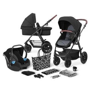 Коляска 3 в 1 Kinderkraft XMOOV Black - купить в интернет-магазине OZON с быстро