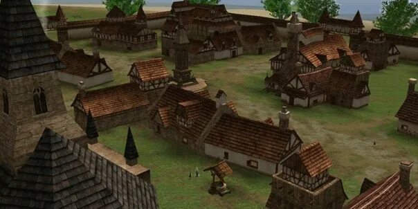 Hunter village. Hunter Village Lineage 2. Глудин Виладж. Линейдж деревня охотников. Глудин Виладж ла2.