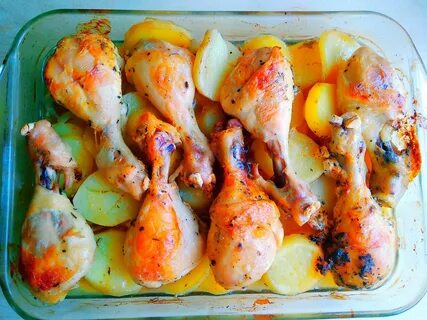 Сколько готовятся ножки курицы в духовке