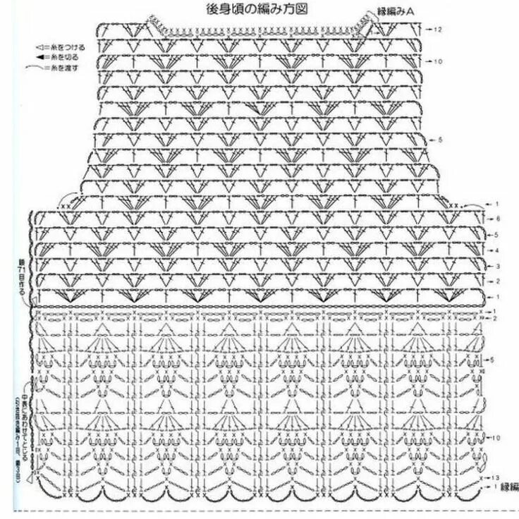 Схемы вязания моделей крючком бесплатно Crochet Sweater: Crochet Pattern oF Crochet Lace Sweater Sophisticated Вязание