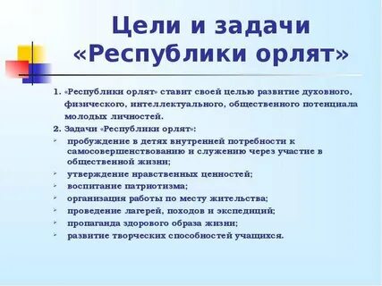 Цель республики
