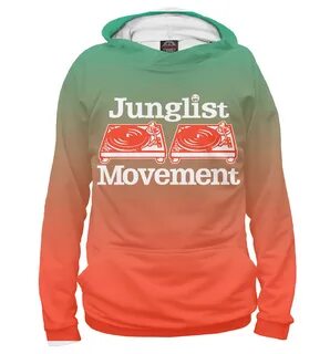 Худи Junglist movement MZK-911435-hud-1 для Женщин - заказать на сайте Prin...