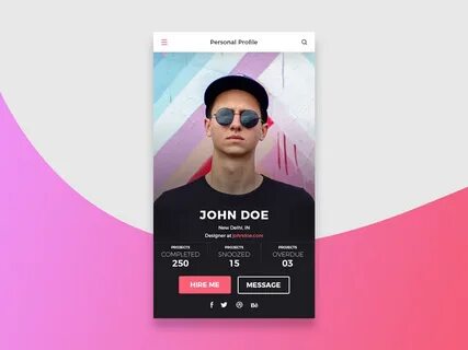 Card profile