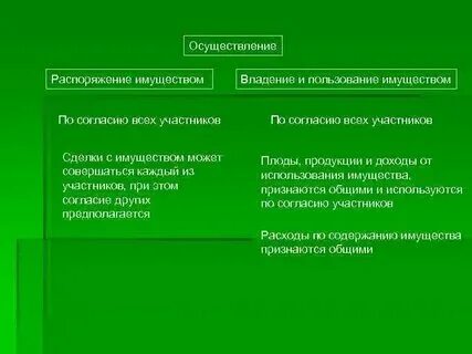 Распоряжаться имуществом пример