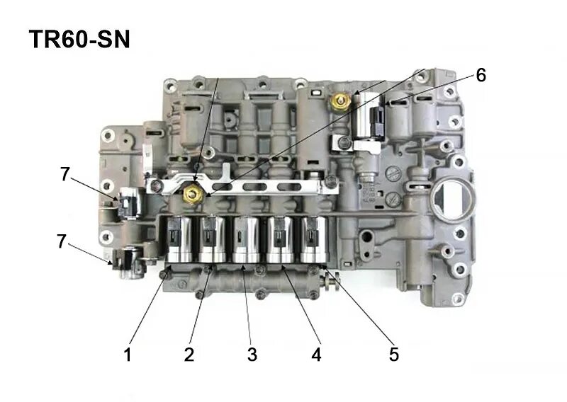 Соленоид переключения передач. АКПП - tr60sn (09d). Tr-60sn гидроблок. Гидроблок 09d325039bx применимость. VW 09d, AW tr-60sn Valve body.