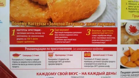 Сколько жарить наггетсы на сковороде