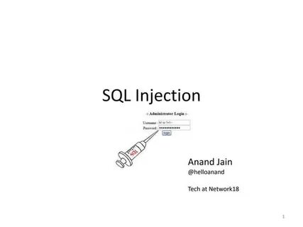 Методы защиты от sql инъекций