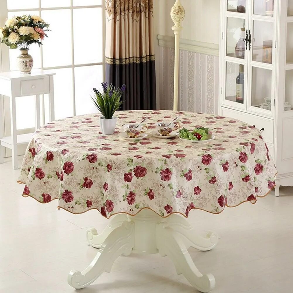 Скатерть Round 152cm. Скатерть для стола Table Cloth 150х230. Силиконовая скатерть Tas IX 110x150см. Клеенчатая скатерть на круглый стол.