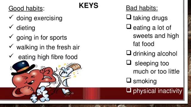 Good Habits Bad Habits. Good and Bad Habits презентация по английскому. Bad Health Habits. Good and bad habits