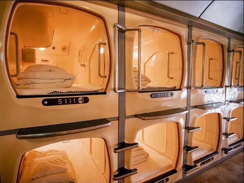 Pod hotels, Capsule hotel, Sleeping pods