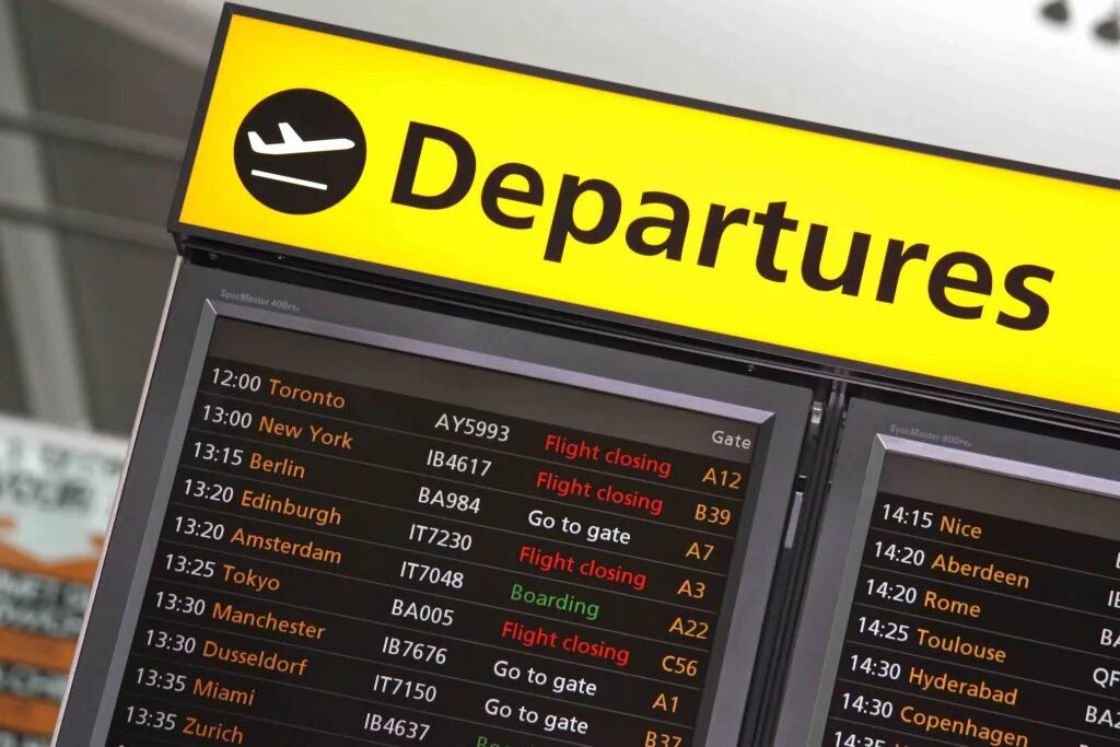 Flights airports