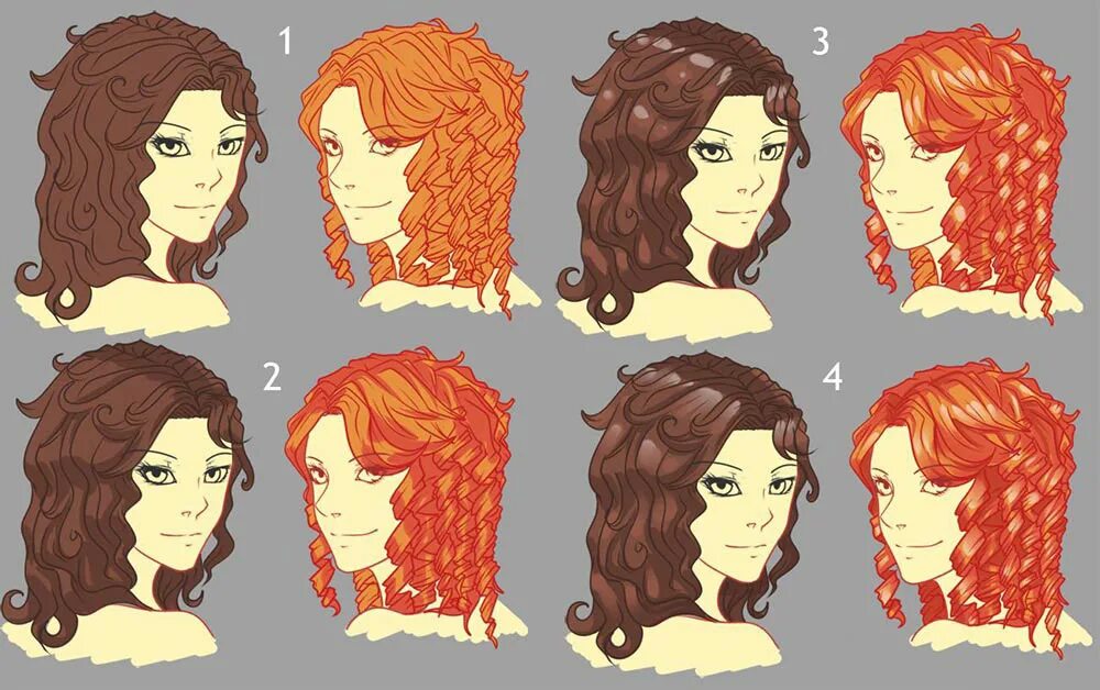 волнистые волосы туториал.