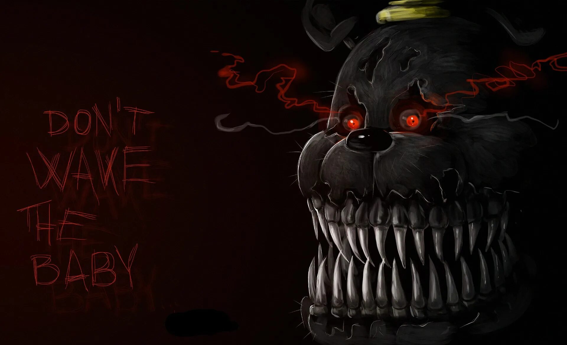 Кошмар из FNAF 4. ФНАФ 4 кошмарный Фредди. Найтмер ФНАФ 4.