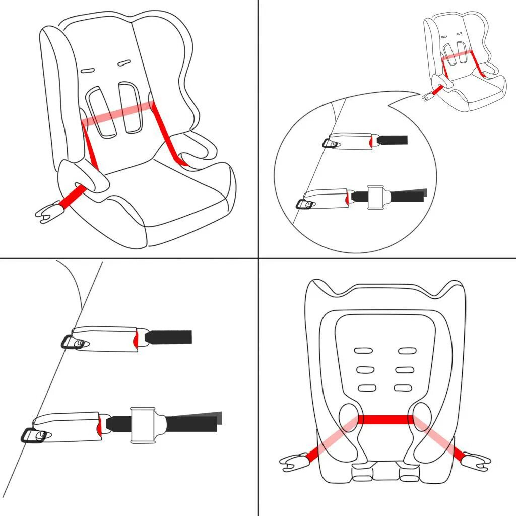 Как крепятся сидения в автомобиле. Схема крепления детского автокресла изофикс. Крепление изофикс для автокресла схема. Крепление автокресла изофикс в машине ремнем безопасности.