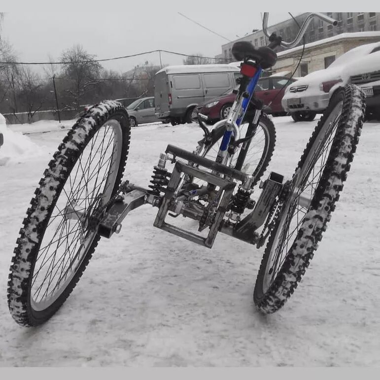 Самодельный трехколесный. Ось заднего колеса MTB St-301 (под гайку). Дифференциал от ВАЗ 2108 на трехколесный велосипед. Дифференциал для трехколесного велосипеда. Задний мост для велосипеда.