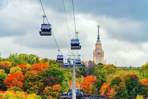 Канатная дорога москва река