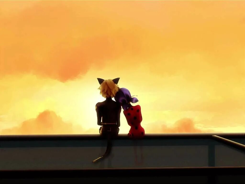 леди баг и супер кот на крыше. кот блан. супер кот на крыше. супер кот на крыше. леди баг париж арт.