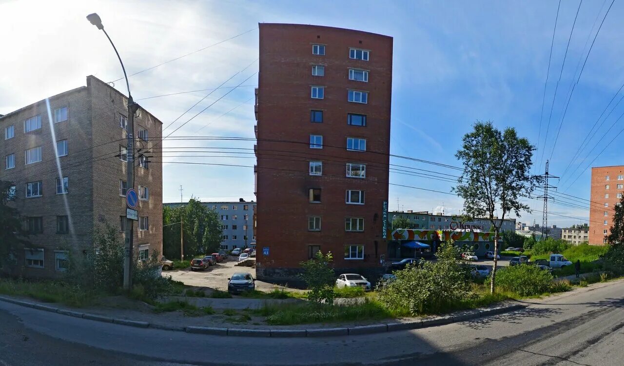 Мурманск, ул.Книповича, д.63 на карте города