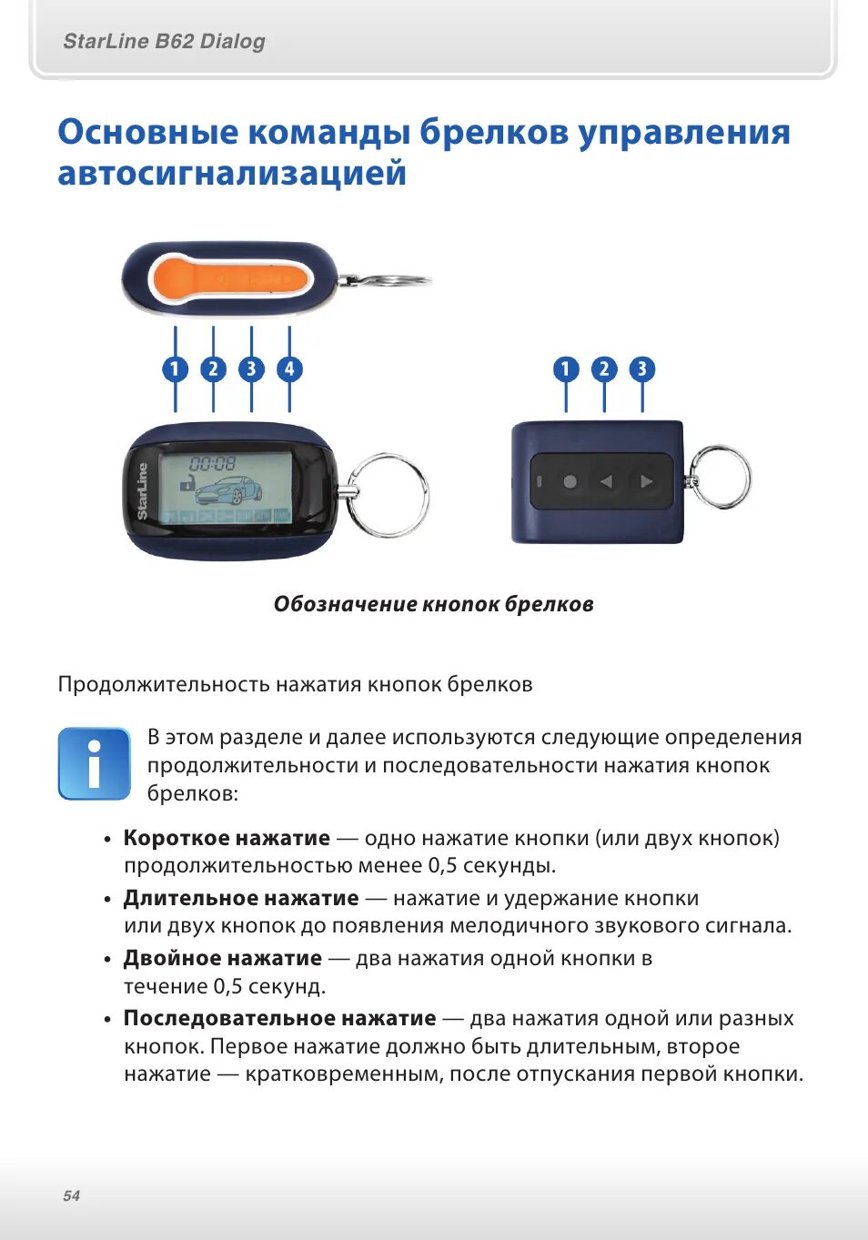 Сигнализация старлайн как пользоваться