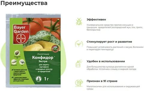 Конфидор применение
