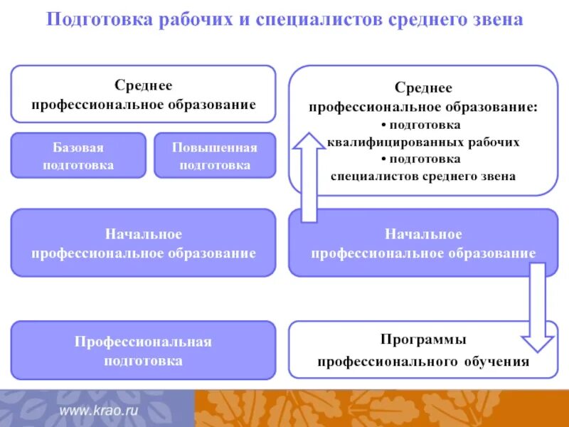 Среднее специальное и среднее профессиональное разница. Программы среднего профессионального образования. Специалист среднего звена. Подготовка квалифицированных рабочих. Среднее профессиональное образование презентация.