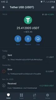 Trc 20 trust wallet