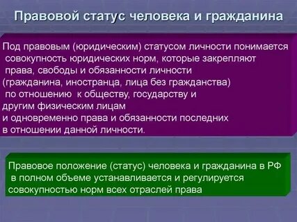 Гражданское состояние гражданина