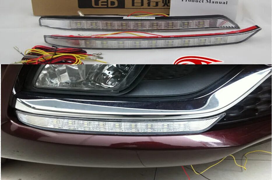 ДХО Церато 3. DRL Kia Cerato 3. ДХО Киа Церато 3. Led ПТФ Киа Церато 3.