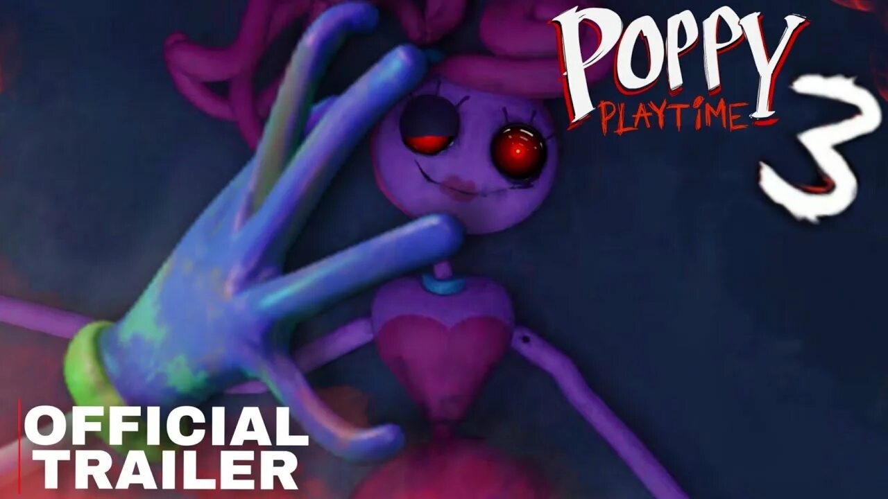 Трейлер 3 главы poppy. Poppy Playtime 3 Official Trailer. Poppy Playtime трейлер. Попи Плейтайм 3 трейлер. Poppy Playtime Chapter 3 трейлер.