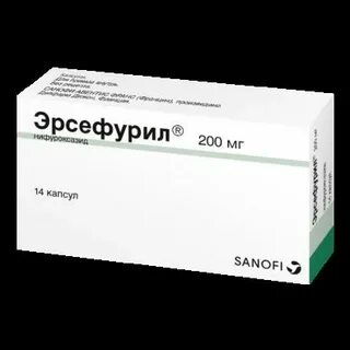 Эрсефурил капсулы инструкция
