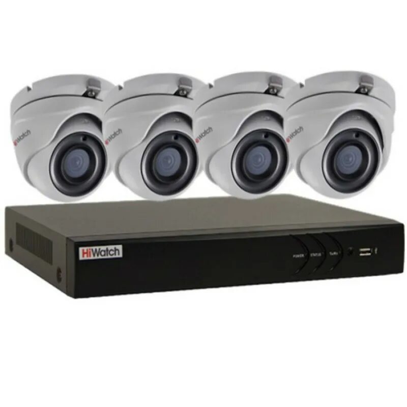 Комплект видеонаблюдения на 4 камеры для дома. HIWATCH DS-i453. HIWATCH комплект IP видеонаблюдения на 4 камеры. Комплект видеонаблюдения 4 камеры 5mp HIWATCH.