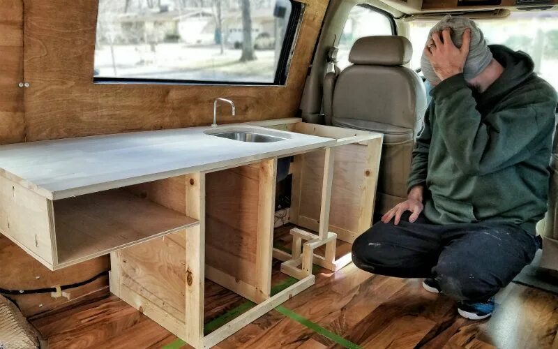Van build. Van build