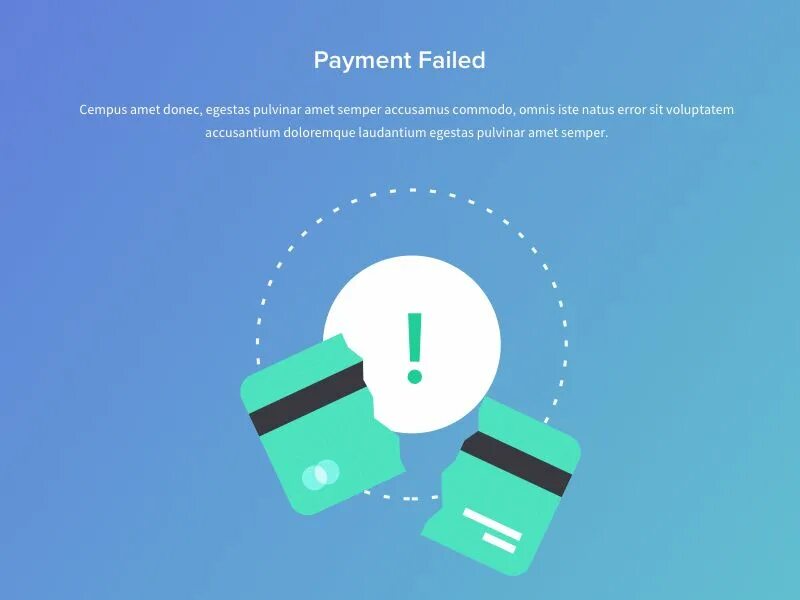 Payment failed. Payment failed illustration. Payment fail Design. Payment failed Page.