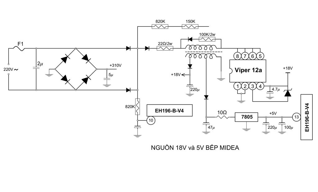 STMicroelectronics выпустила два преобразователя напряжения - VIPER27HN, VIPER28