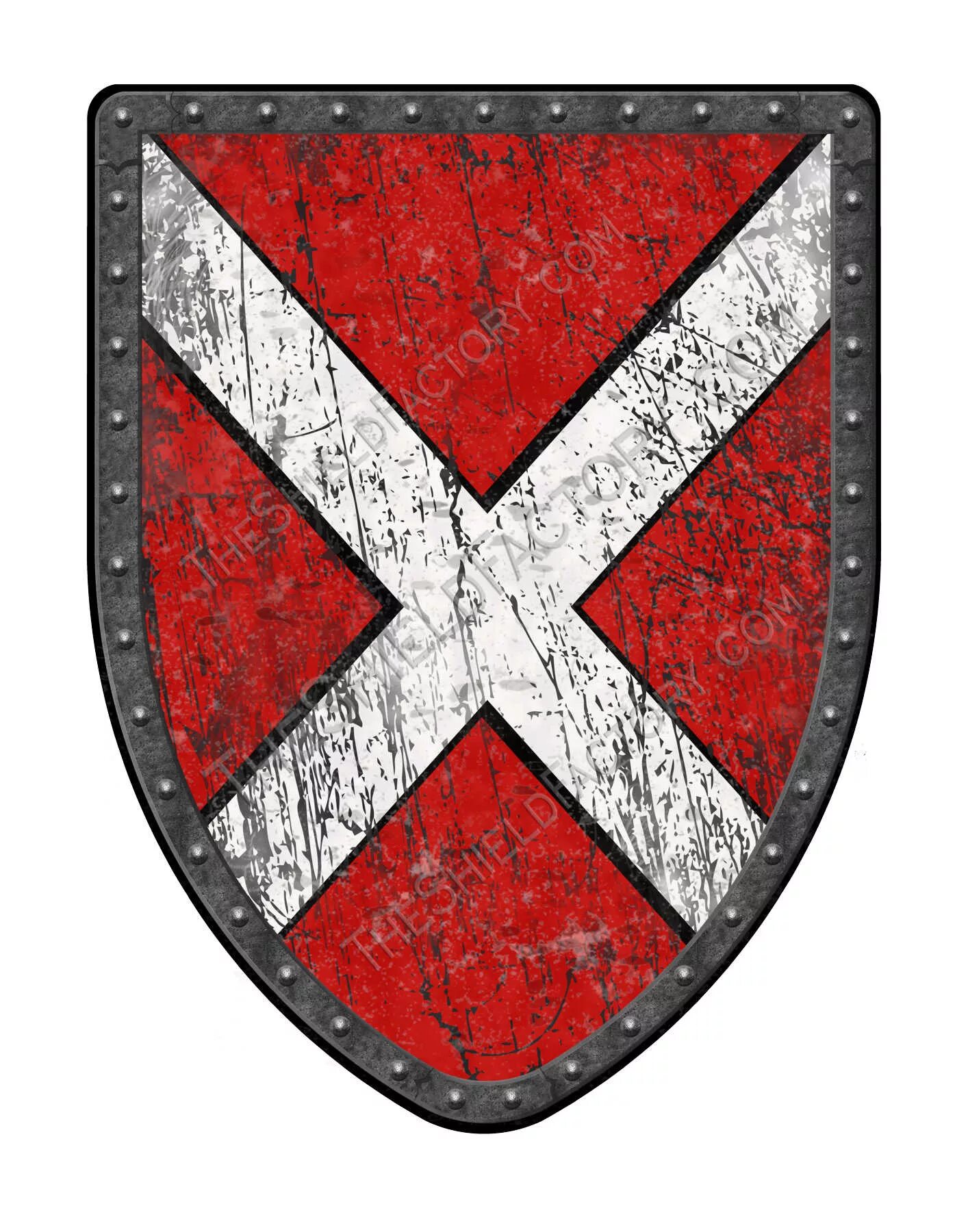 Щит бело красный и три звезды. Medieval Coat of Arms. Тайп щит