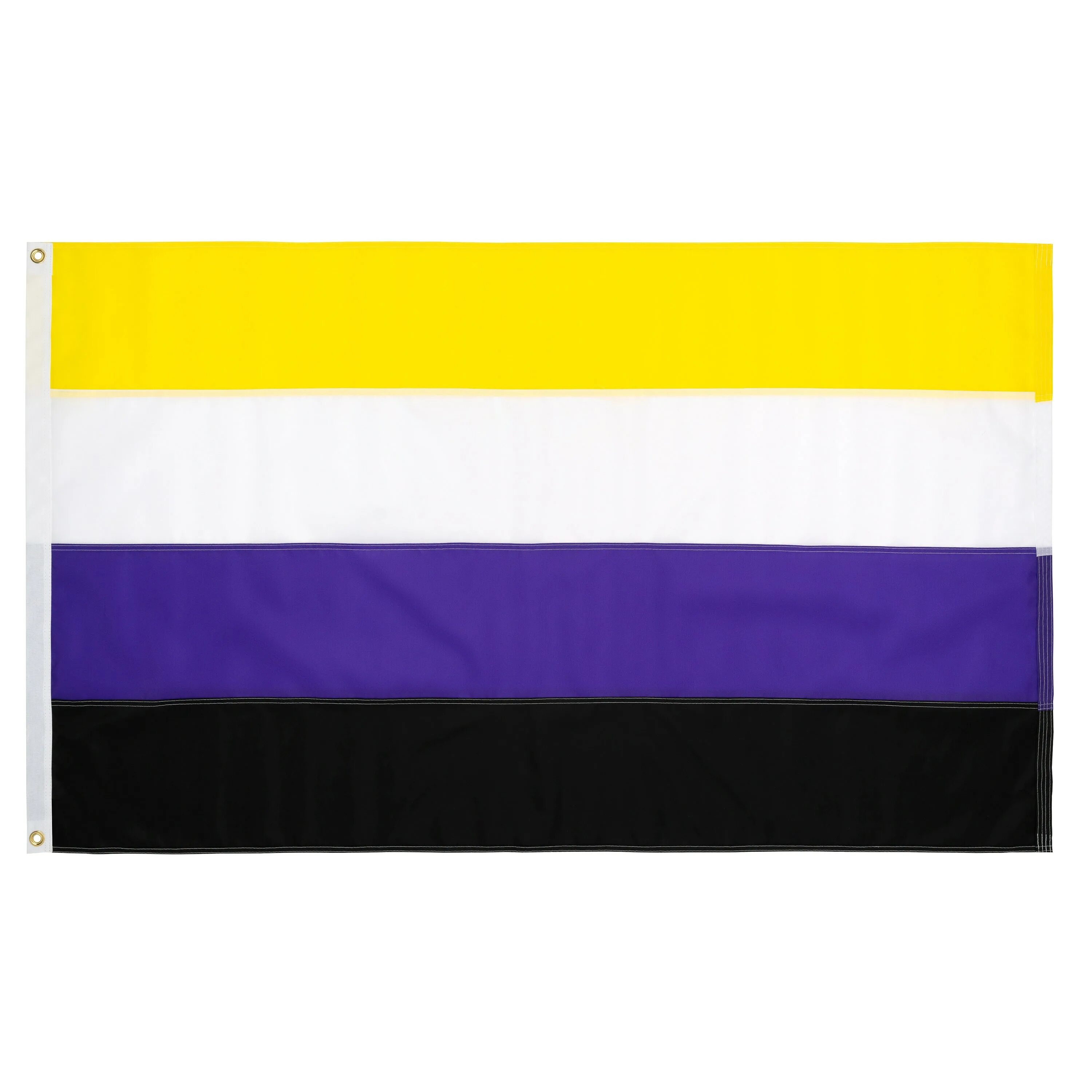 Небинарный флаг Прайд. Флаг черно желто фиолетовый. Желто черно фиолетовый флаг