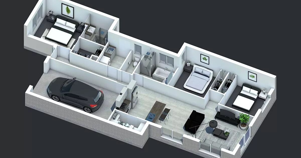 Планировка помещения варианта Permanently closed: Lionlyuks+, architectural firm, Moscow, Lyublinskaya Street,
