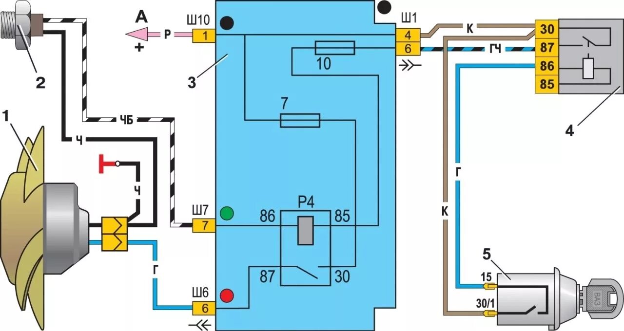 Почему не включается вентилятор охлаждения ваз. Схема включения электровентилятора ВАЗ 2107 инжектор. Схема вентилятора охлаждения ВАЗ 2107. Схема проводки вентилятора ВАЗ 2107 карбюратор. Схема включения вентилятора 2107 инжектор.