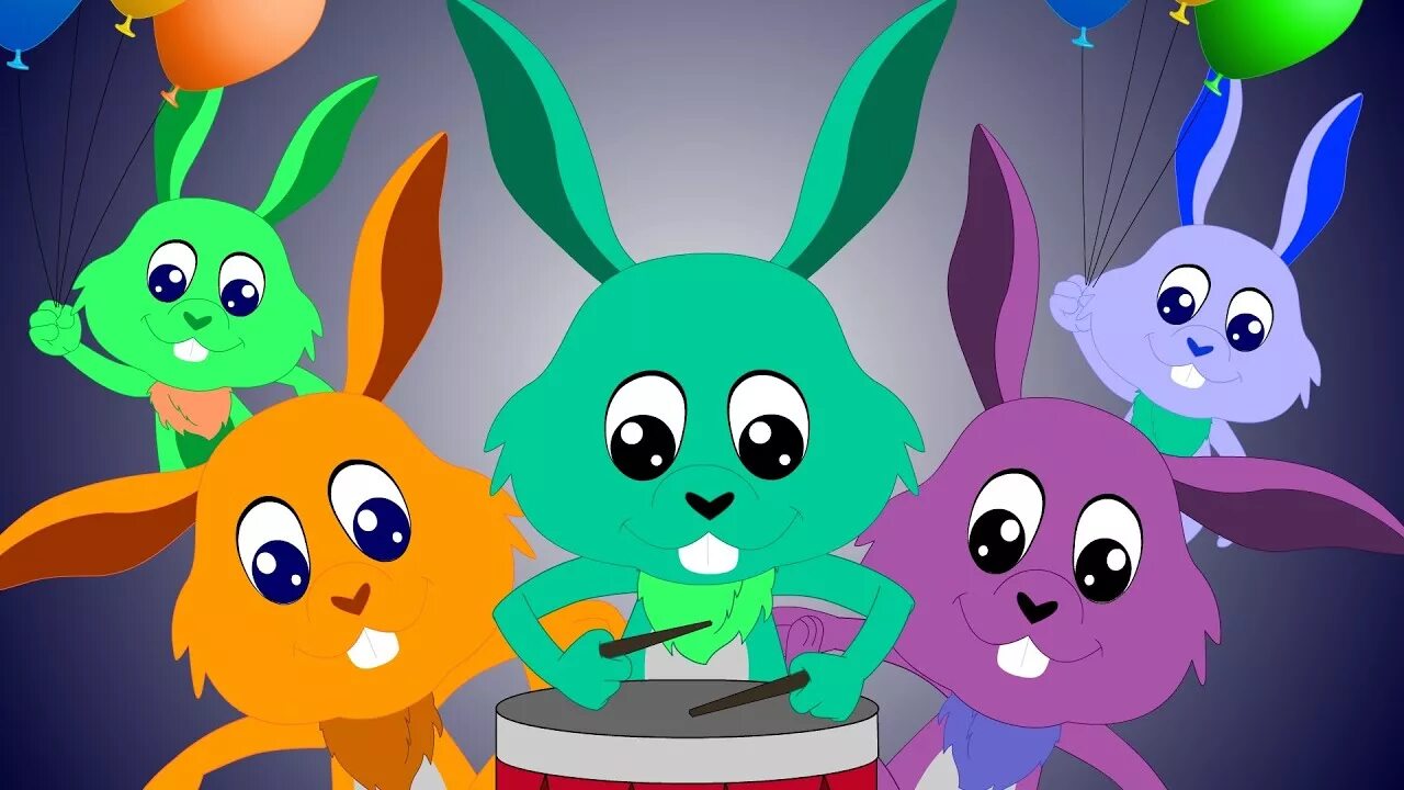 Кролик файфу. Rabbit Song for Kids. Five little Rabbits jumping on the Bed. 5 Rabbits. Включи видео кролики