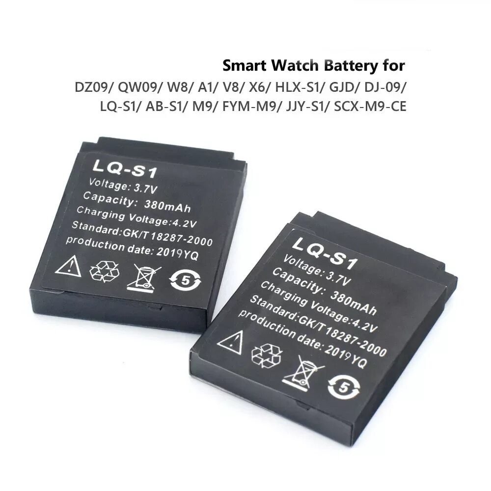 Аккумулятор LQ-s1 380mah Smart. LQ-s1 380mah батарея/ аккумулятор для смарт часов. Аккумулятор часов для смарт 3.7v 380mah. Батарея аккумулятор LQ s1.