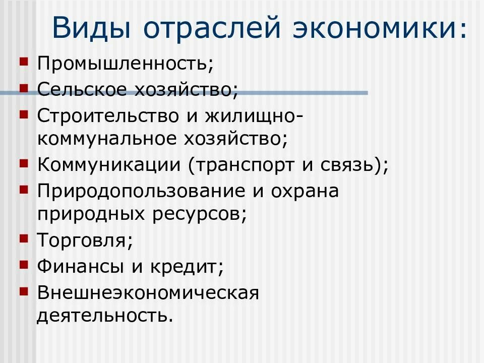 Виды отраслей. Виды о раслей экономики. Отрасли экономики. Экономические отрасли.