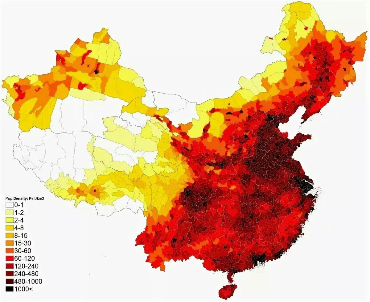 Расселение китая. Карта плотности населения Китая 2021. Карта плотности населения Китая 2020. Распределение плотности населения Китая. Карта плотности населения Китая.
