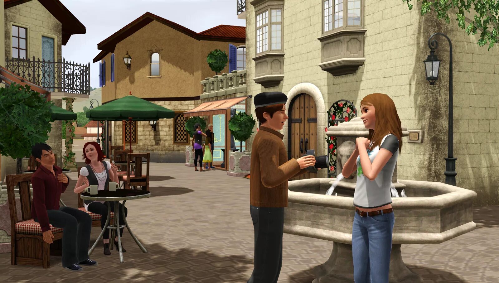 The SIMS 3 мир приключений. Симс 3 мир приключений Франция. Симс 3 мир приключений города. Симс 3 Париж.