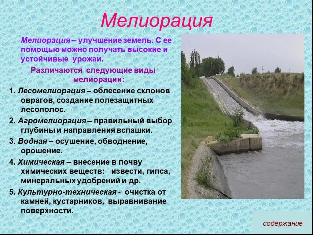 Мелиорация простыми словами