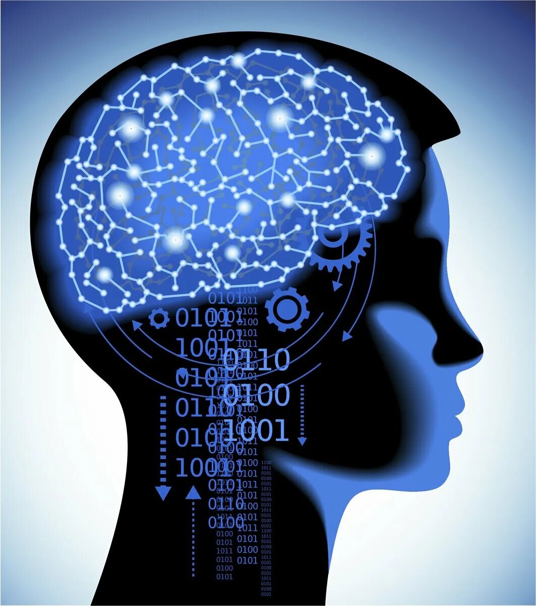 Внимание и мысли. Мозг и информация. Разум мышление. Цифровое мышление.