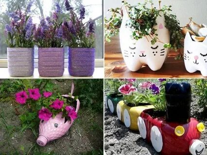 Из 5 литровых пластиковых бутылок своими руками