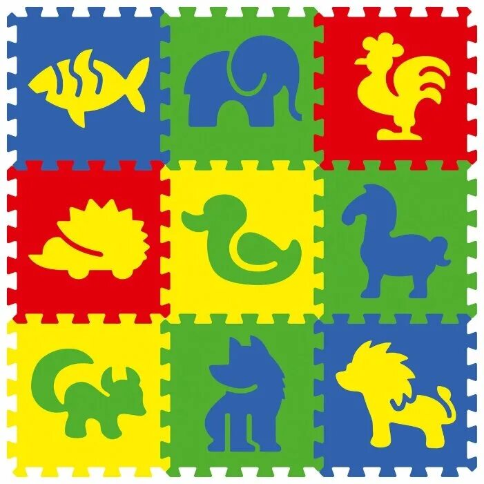 Коврик-пазл напольный большой. Коврик пазлы для детей на пол. Арт. Напольные пазлы для детей большие. Пазл напольный «весёлая ферма».