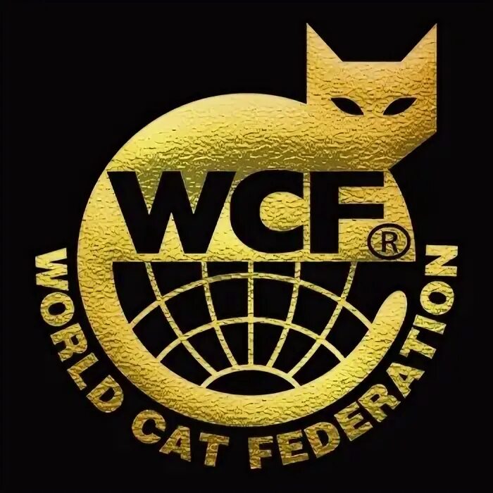 Вцф. WCF Международная Федерация кошек. Значок WCF. Логотип ВЦФ.